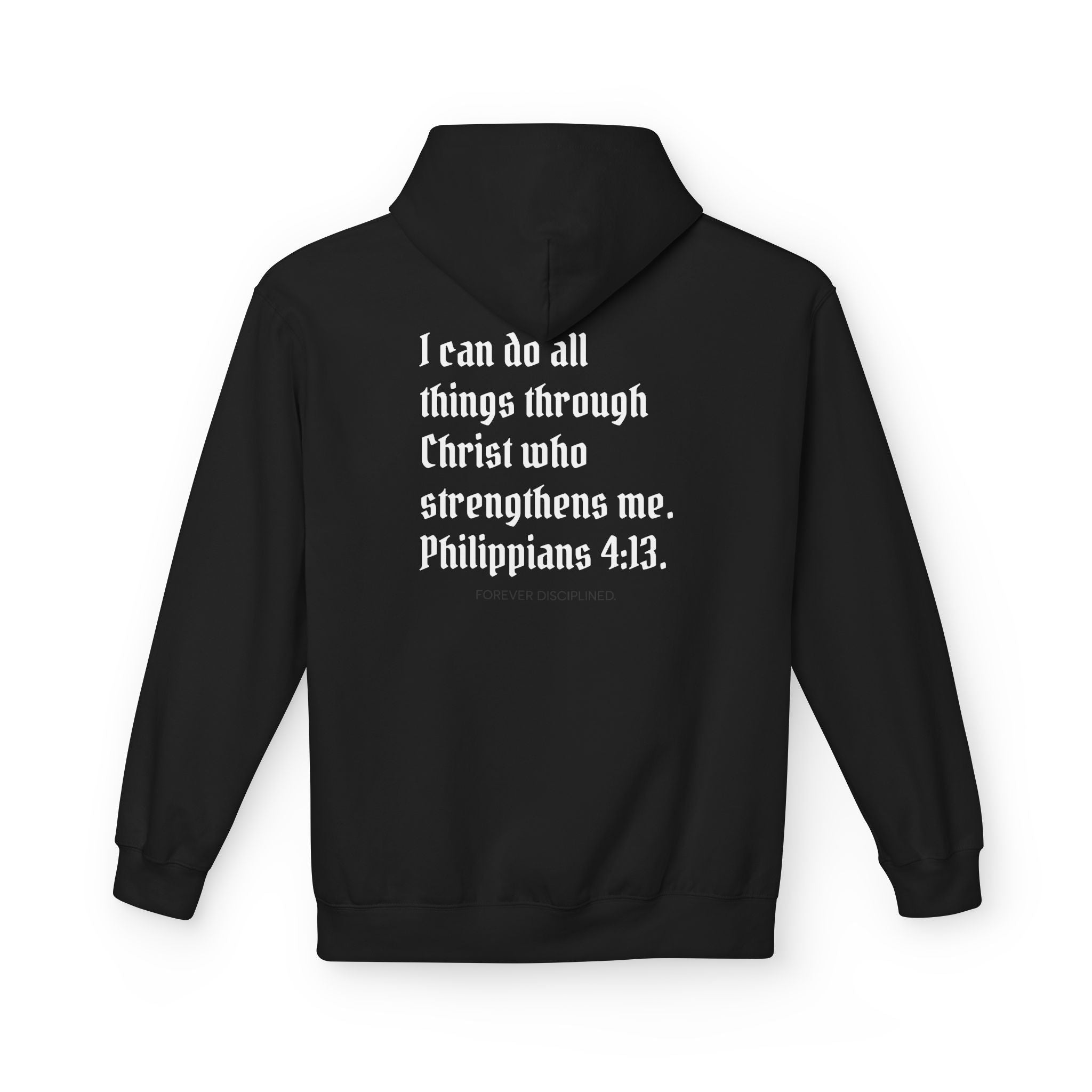 Faith First Hoodie — Philippians 4:13
