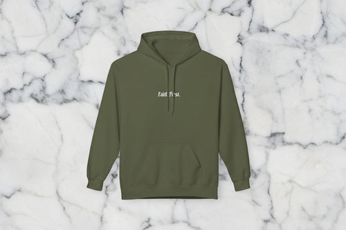 Faith First Hoodie — Philippians 4:13